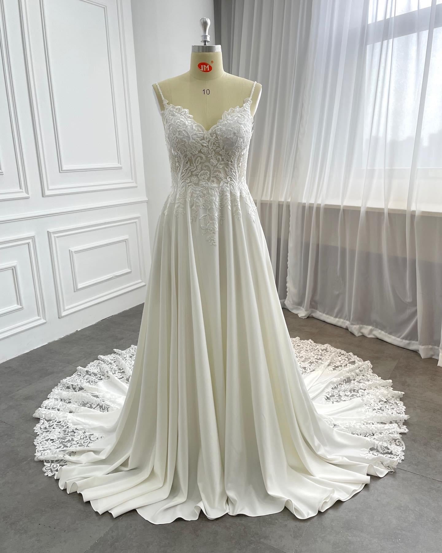 A-line wedding dress